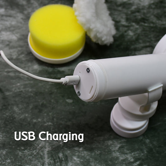 6329 5in1 Home Kitchen Electric Cleaning Brush Electric Spin Scrubber - Fynkkart