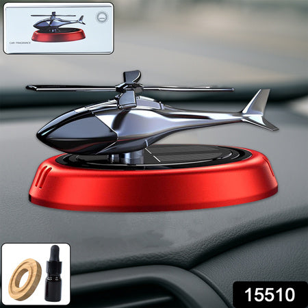 Solar-powered Rotating Helicopter Car Air Freshener - Fynkkart