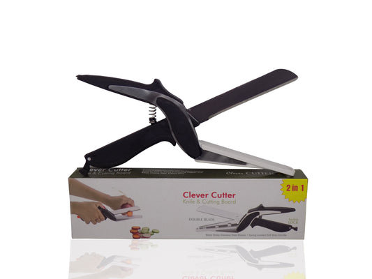 Clever Cutter 2 In 1 Food Chopper Slicer Dicer Vegetable Fruit Cutter - Fynkkart 